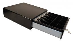 M S Cash Drawer Eu 103 Usb B 5 Bill 8 Coin Usb Interface Black