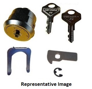 M-S Cash Drawer LOCK-KEY-SET-MR Manual Release Lock and Key Set