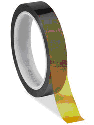 Heat resistive tape for installing touch screen sensors