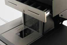 Podium Cash Drawer above counter