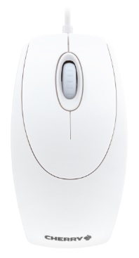 Cherry M-5400-0 WheelMouse, White-Grey Optical Corded Mouse