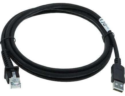 Datalogic Cable 90A052258 Type A TPUW Black 2 meter (6.56 feet) Straight
