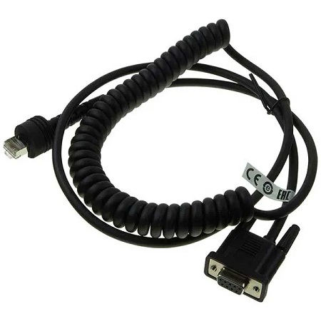 Datalogic CAB-557 Cable CAB-557, RS-232 Power, 9P, Female, Coiled