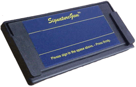 Topaz Kiosk Signature Capture Pads