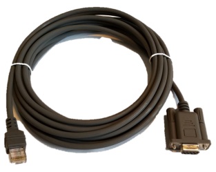 Zebra CBA-R51-S16ZAR 5M STR SERIAL DB9-F CABLE MP6/7000