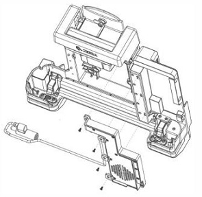 Zebra CRD-ET8X-M-FAN1-01 ET8X Dock Fan. Mounting Screws Included