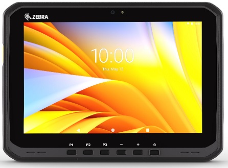 Zebra ET60 Tablet ET60AW-0SQAGS00A0-NA WLAN, 10.1 Display, 8GB RAM, 128 GB  Flash, Android GMS