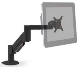 HAT Design Works 3500-250-FM-104 Arm Mounts: Full Motion Short Reaching Monitor Arm and VESA Adapter