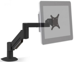 HAT Design 3500-600-FM-104 Arm Mounts: 3500-FM - Short Reach Monitor Arm with FLEXmount