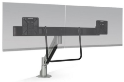 HAT Design Works 7000-1-8537H-124 7000 Dual MonitorMount with Crossbar and Handle