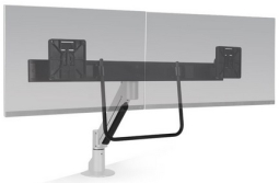 HAT Design Works 7000-1-8537H-248 7000 Dual MonitorMount with Crossbar and Handle