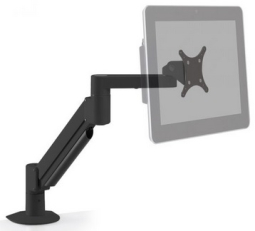 HAT Design Works 7000-600-FM-104 7000-FM Articulating Monitor Arm with Flex Mount