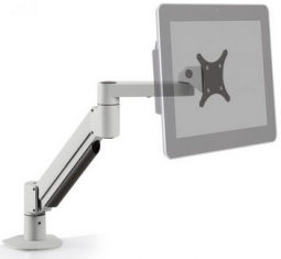 HAT Design 7000-800-FM-124 Popular 7000 Monitor Arm with FLEXmount. Height Adjust 16". Extension 24"