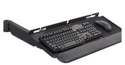HAT Design Works 7019-500HY-NM-104 7000 Series Arm with Large Keyboard Tray, No Mount
