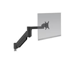 HAT Design Works 7500-1000-NM-104 7500 Series Arm No Mount, Single, Monitor Arm, Black