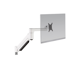 HAT Design Works 7500-1000-NM-248 7500 Series Arm No Mount, Single, Monitor Arm, White