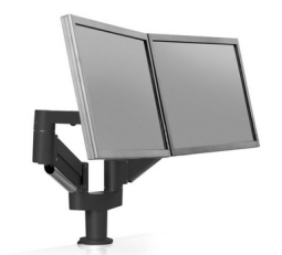 HAT Design Works 7FLEX-DUAL-ETUS-104 7Flex Dual Monitor Arm