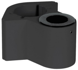 HAT Design Works 8210-104 Pole Clamp for Monitor Arms, Black