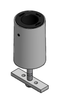 HAT Design Works 8318-CUP-104 Flex Mount Cup Assembly, Compatible with 7500 Arms, Black