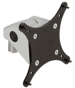 HAT Design Works 8336-175-124 Descending Head Tilter with 75/100 VESA Plate, Silver