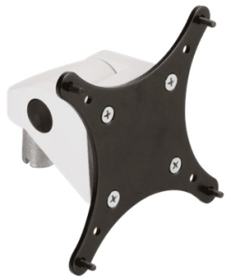 HAT Design Works 8336-175-248 Descending Head Tilter with 75MM and 100MM VESA Adapter, White