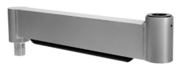 HAT Design Works 8445-18-124 Rigid Extension Arm Adds 18 Inches of  Reach, Silver