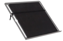 HAT Design Works 8510-104 Laptop Tray with 100X100MM VESA Hole Pattern, Non-Slip Mat