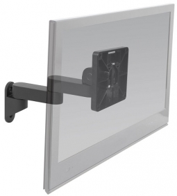 HAT Design Works 9110-4-4-104 Compact Articulating Wall Mount with 75/100 VESA Tilter