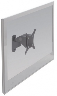 HAT Design Works 9110-8-5-4-104 Articulating Mounts: MonitorWall Mount with VESA Tilter