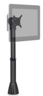 HAT Design Works 9183-15-104 Pole Mounts: 11"-15" Height Adjustable Mount