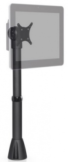 HAT Design 9183-15-162 POS Height Adjustable Pole Mount 11"-15" 75/100 VESA Top of Pole Tilter