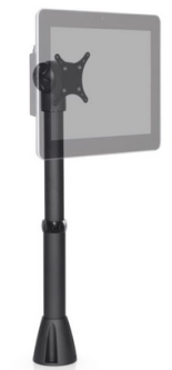 HAT Design Works 9183-39-104 Pole Mounts: 23"-39" Height Adjustable Mount