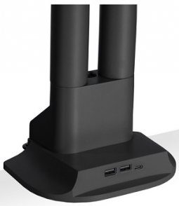 HAT Design CHG-CAP-E-BK Snap on Charging Cap for Dual E2, Black