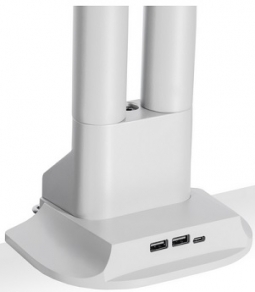 HAT Design CHG-CAP-E-WH Snap on Charging Cap for Dual E2, White