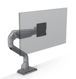 HAT Design Works E5-D1L-SLV E5 Single, Dynamic Lite Monitor Arm, Silver