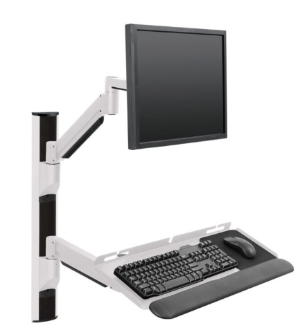 HAT Design Works HM-WT004-800-248 Healthcare 31 Inch Vertical Wall ...