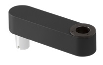 HAT Design Works MNEA10-04B Pole Mounts: Modular Now 4" Extension Arm