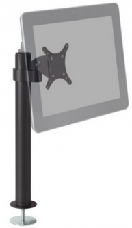 HAT Design Works MNPL10-17SB Pole Mounts: Modular Now 17" Surface Mount Pole Kit