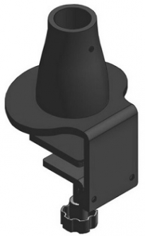 HAT Design Works P415756-BLK 100 Series Desk Clamp Black