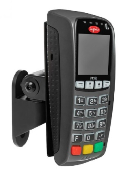 HAT Design Works PTS-WM-IPP320-350-104 Ingenico IPP320 / IPP350 Wall Mount, Black