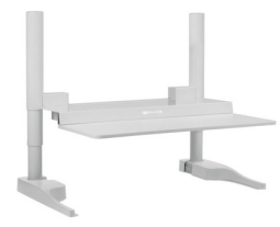 HAT Design Works WNSTE-DESK-WHT Winston E-Desk. Programmable One Touch Power for Desktop Sit/Stand