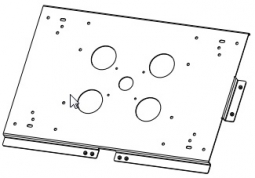 Mounting Bracket for Podium Kiosk Stands and for TXJ-43", TXJ-49" AIO Touch Computers TWIE-41001204