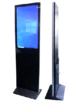 49" Indoor Touch Screen Kiosk, No PC, Monitor Only, HDMI input, TWIE-IDKFS-49