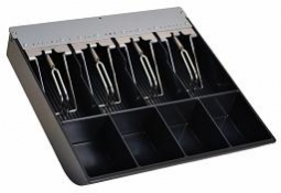 M-S Cash Drawer 1051-4 Standard 4-Bill/4-Coin US Money Tray Insert for HP-121, EP-102N Series