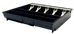 M-S Cash Drawer CC-410-B2-INSERT-8-5 8-Coin, 5-Bill Two-Part Nesting Insert for the CC-410-B2