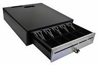 M-S Cash Drawer EP-127-SA-B, 5B/5C, Slots Long Case Hard Wired Star Printer, Black