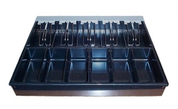 M-S Cash Drawer J-184-INSERT-5B6C 5-Bill, 6-Coin Money Tray Insert for the J-184