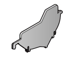 Star 33910832 Roll Paper Guide TSP1, TSP100, TSP100LL, TSP100LAN