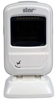Star BSD-40U 37950910 Barcode Scanner, Desktop, 1D/2D Imager, USB Cable, White