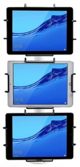 Star 37954630 mUnite TRI Mount Tablet Mount, 22-Inch Pole, Three Tablet Capacity, White